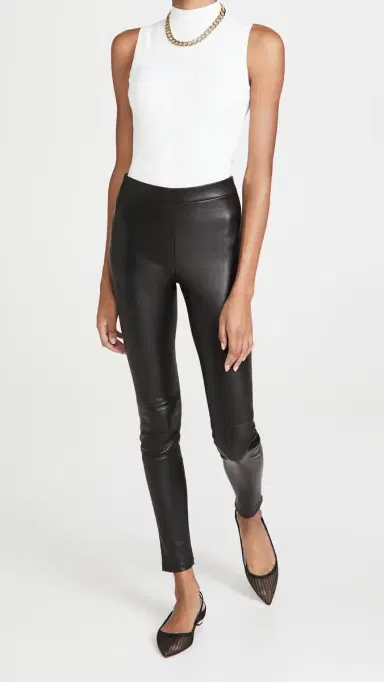 Theory Adbelle L2 Leather Pants | Thumbnail 5
