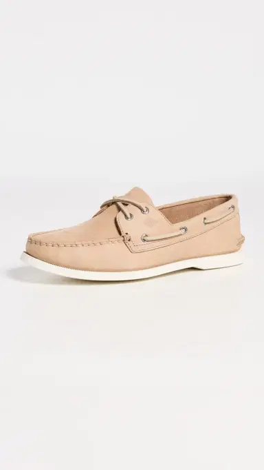 Sperry Authentic Original 2 Eye Nubuck Boat Shoes Linen Multi 7 | Thumbnail 2