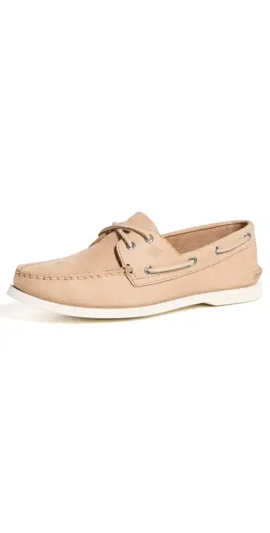 Sperry Authentic Original 2 Eye Nubuck Boat Shoes Linen Multi 7 | Thumbnail 1