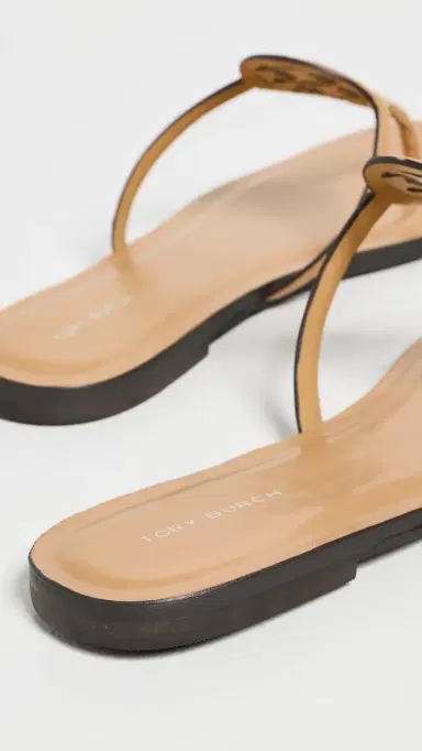 Tory Burch Miller Capri Sandals Honeycomb Tan 8 | Thumbnail 4 Tory Burch Miller Capri Sandals Honeycomb Tan 8 | Thumbnail 4