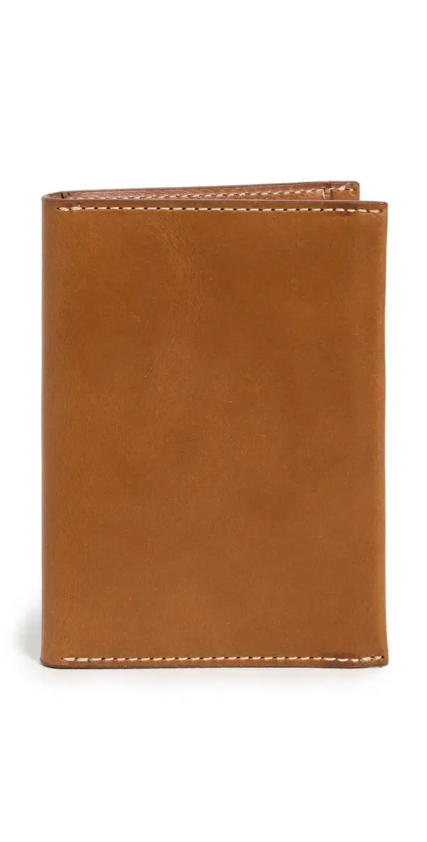 Shinola Leather Passport Wallet Tan One Size