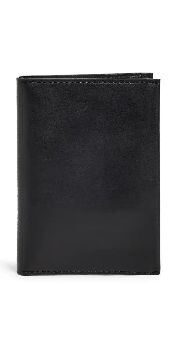 Shinola Leather Passport Wallet Black One Size