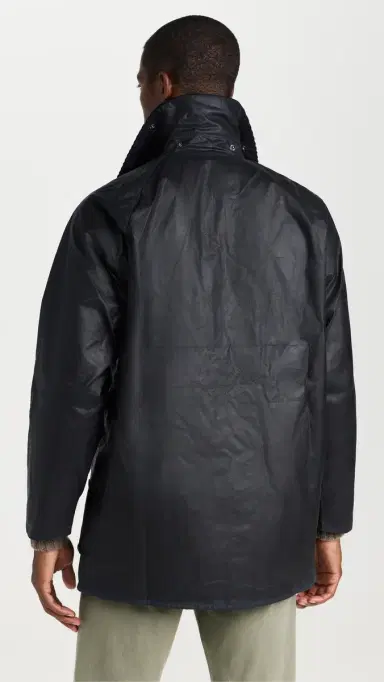 Barbour Beaufort Wax Jacket Navy 40 | Thumbnail 3 Barbour Beaufort Wax Jacket Navy 40 | Thumbnail 3