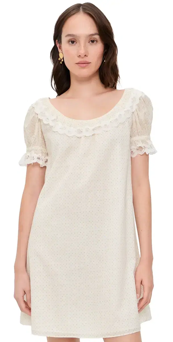 Tilly hift Dress Rainbow Polka Dot