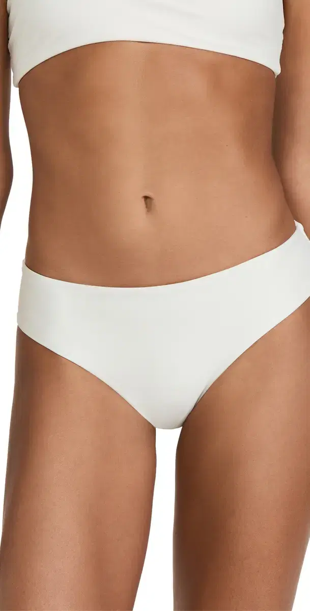 Cruz Bay Full Coverage Bikini Bottoms Ecru