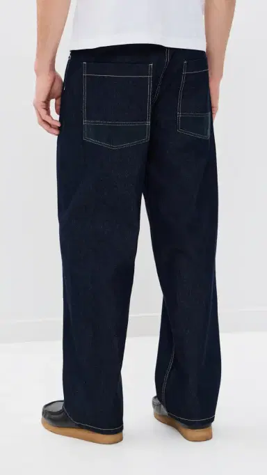 Nicholas Daley Five Pocket Jeans Dark Indigo | Thumbnail 4 Nicholas Daley Five Pocket Jeans Dark Indigo | Thumbnail 4