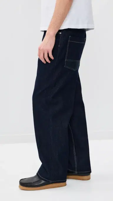 Nicholas Daley Five Pocket Jeans Dark Indigo | Thumbnail 5 Nicholas Daley Five Pocket Jeans Dark Indigo | Thumbnail 5