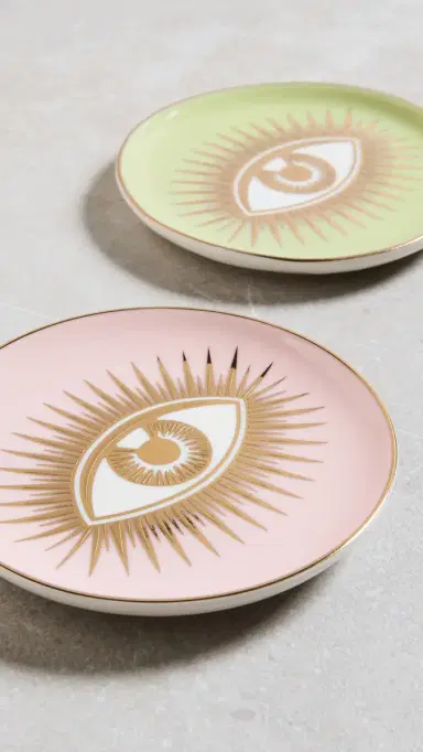 Jonathan Adler Le Wink Coasters Multi One Size | Thumbnail 3