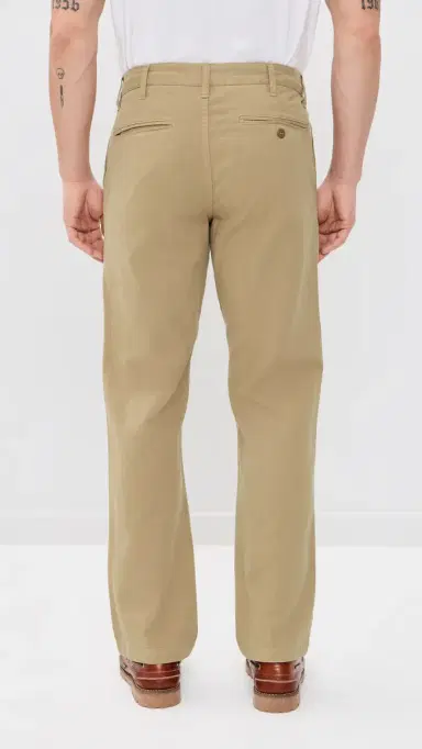 Taylor Stitch The Straight Foundation Pants Organic Khaki 33 | Thumbnail 4
