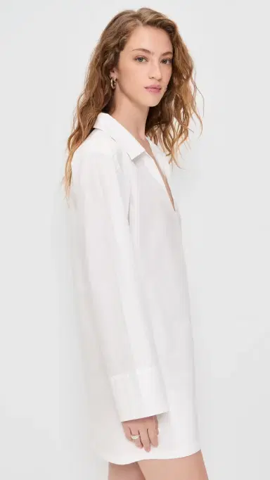Vitamin A Elodie Wrap Dress White | Thumbnail 4