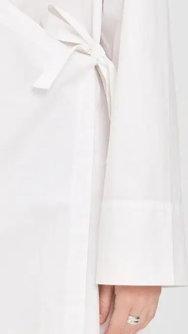 Vitamin A Elodie Wrap Dress White | Thumbnail 6