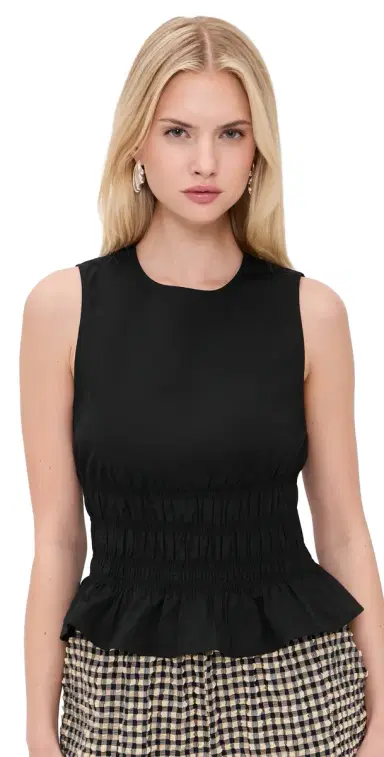 STAUD Culver Blouse Black | Thumbnail 1