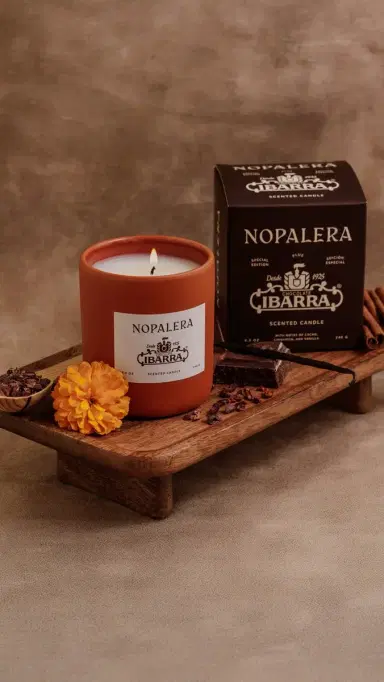 Nopalera Chocolate Ibarra Candle No Color | Thumbnail 3 Nopalera Chocolate Ibarra Candle No Color | Thumbnail 3