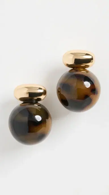 Shashi Alice Tortoise Earrings | Thumbnail 2