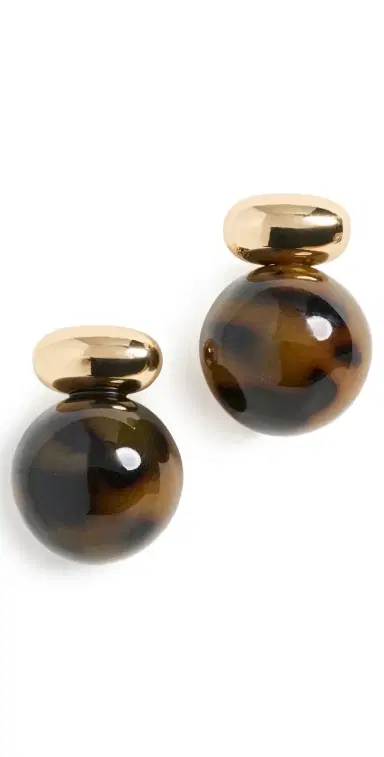 Shashi Alice Tortoise Earrings | Thumbnail 1