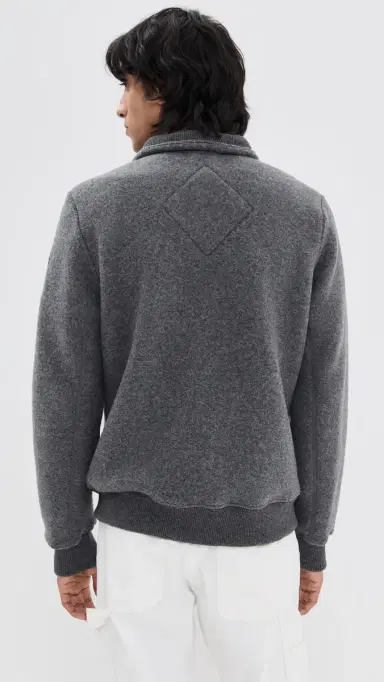 Canada Goose Black Disc Lawson Fleece Jacket Quarry Grey | Thumbnail 3 Canada Goose Black Disc Lawson Fleece Jacket Quarry Grey | Thumbnail 3