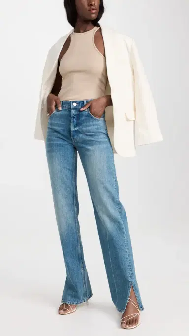 Anine Bing Roy Jeans Nordic Blue | Thumbnail 5