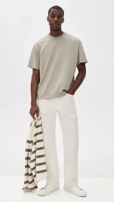 AGOLDE Magnus Trouser Jeans Chalk White | Thumbnail 5 AGOLDE Magnus Trouser Jeans Chalk White | Thumbnail 5