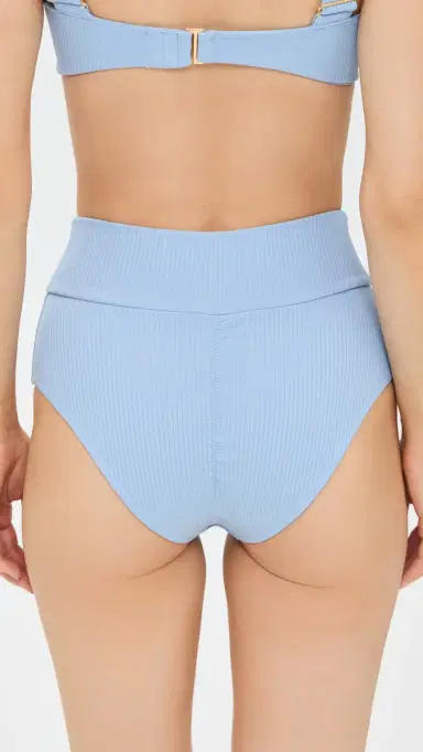 Montce AC High Rise Bikini Bottoms Peri Rib | Thumbnail 3