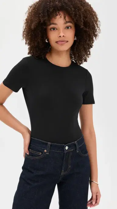 Veronica Beard Jean Benedict Tee Black M | Thumbnail 2
