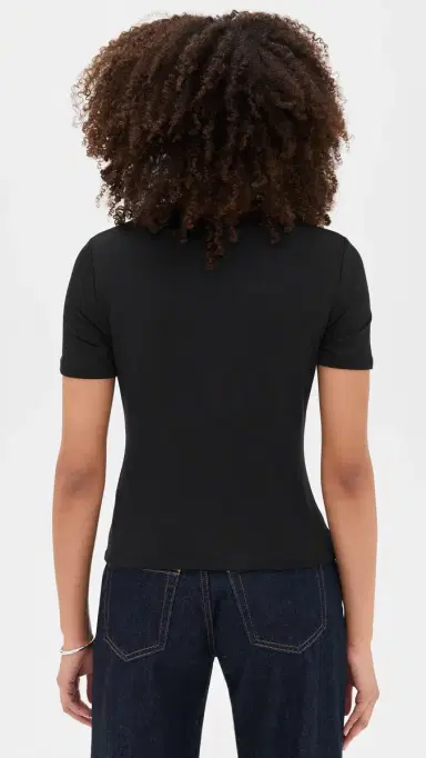 Veronica Beard Jean Benedict Tee Black M | Thumbnail 3