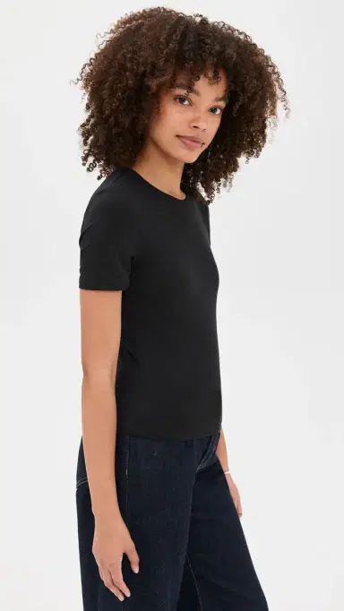 Veronica Beard Jean Benedict Tee Black M | Thumbnail 4