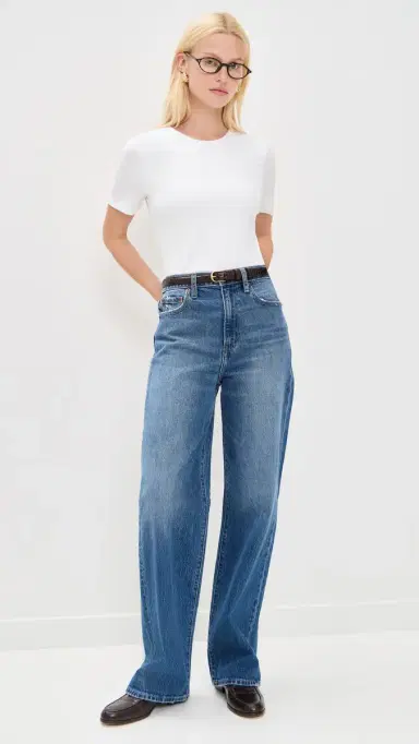 Veronica Beard Jean Benedict Tee White S | Thumbnail 5