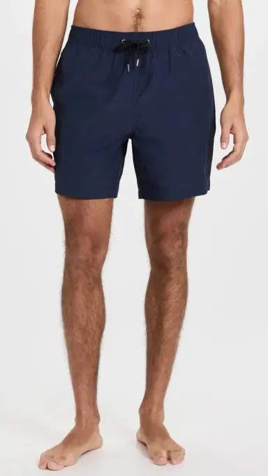 Onia Charles Swim Trunks 7 Deep Navy L | Thumbnail 2