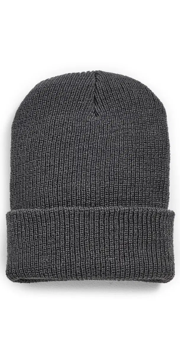 Wool Beanie Gray One Size