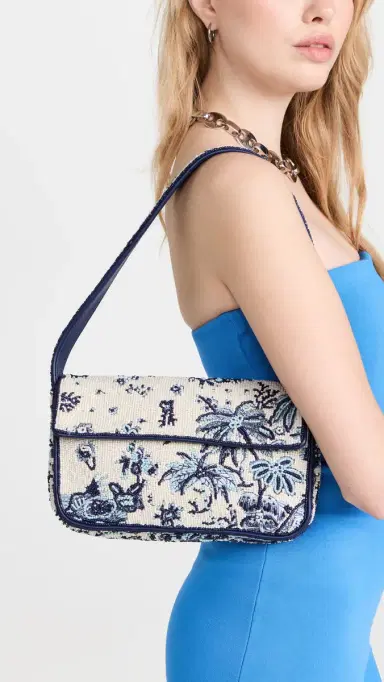 Staud Tommy Beaded Bag | Thumbnail 3 Staud Tommy Beaded Bag | Thumbnail 3