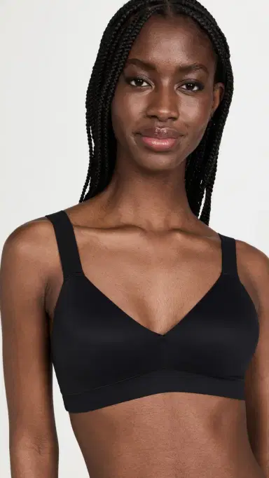 Spanx smooth Bra-llelujah! Lightly Lined Bralette Very Black | Thumbnail 2 Spanx smooth Bra-llelujah! Lightly Lined Bralette Very Black | Thumbnail 2