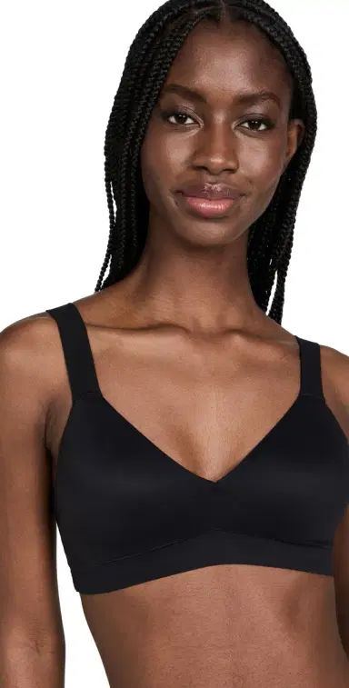 Spanx smooth Bra-llelujah! Lightly Lined Bralette Very Black | Thumbnail 1 Spanx smooth Bra-llelujah! Lightly Lined Bralette Very Black | Thumbnail 1