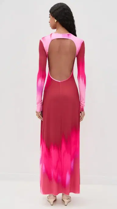 Eywasouls Malibu Sam Dress Pink Colorflow | Thumbnail 3 Eywasouls Malibu Sam Dress Pink Colorflow | Thumbnail 3