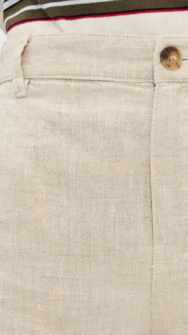 Madewell Zoe Linen Shorts Oat | Thumbnail 6 Madewell Zoe Linen Shorts Oat | Thumbnail 6