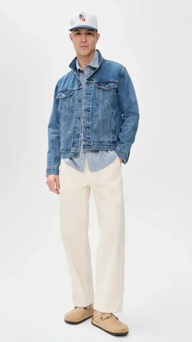 Madewell ong Sleeve Poplin Shirt Blue Stripe | Thumbnail 5 Madewell ong Sleeve Poplin Shirt Blue Stripe | Thumbnail 5