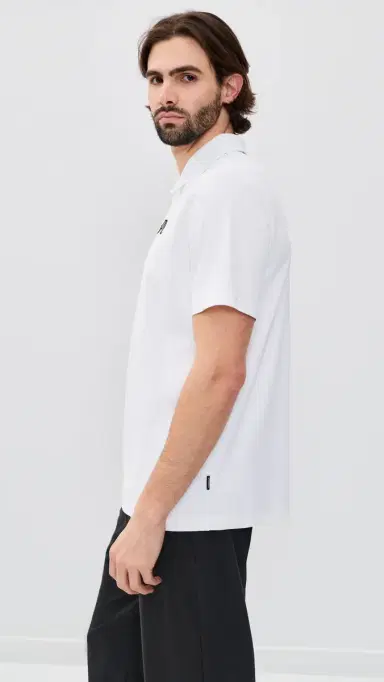 Malbon Fairway Polo White M | Thumbnail 4