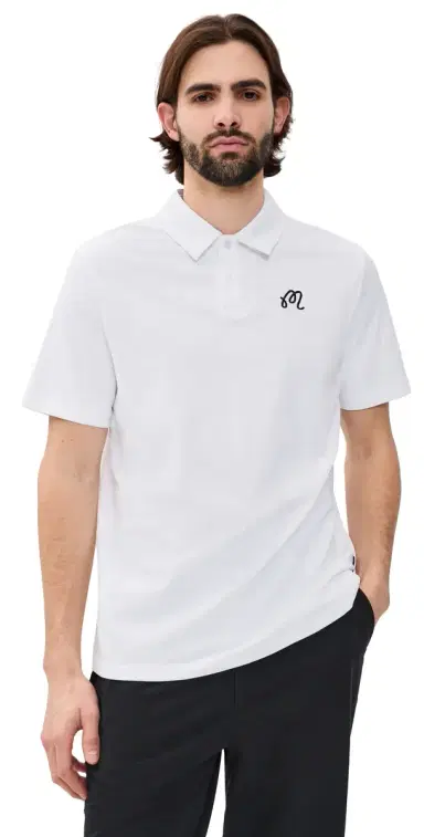 Malbon Fairway Polo White M | Thumbnail 1