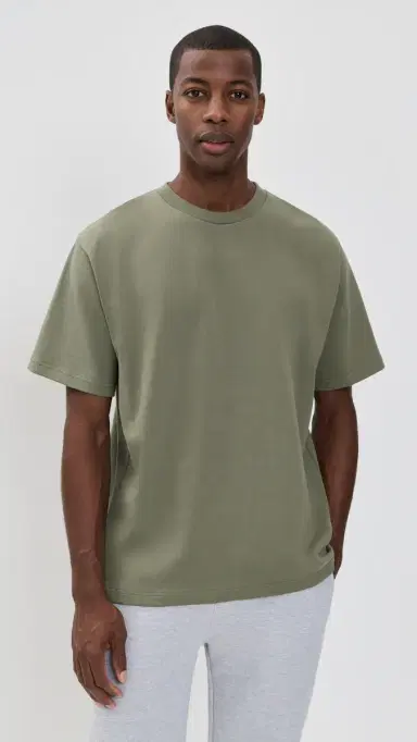 Power Goods Super Weight Tee Olive | Thumbnail 2 Power Goods Super Weight Tee Olive | Thumbnail 2
