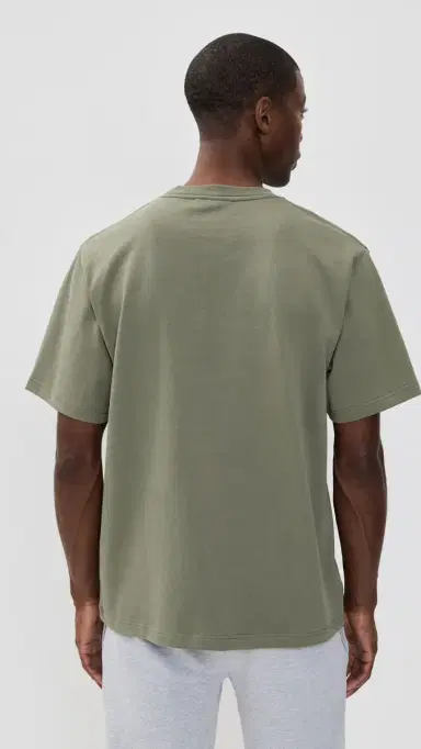 Power Goods Super Weight Tee Olive | Thumbnail 3 Power Goods Super Weight Tee Olive | Thumbnail 3