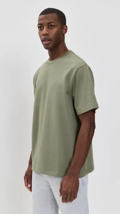 Power Goods Super Weight Tee Olive | Thumbnail 4 Power Goods Super Weight Tee Olive | Thumbnail 4