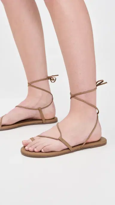 TKEES Jo Lace Up Sandals Hazelton 5 | Thumbnail 6