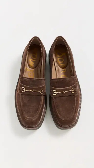 Sam Edelman Lea Platform Loafers Mustang Brown 6 | Thumbnail 2