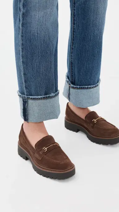 Sam Edelman Lea Platform Loafers Mustang Brown 6 | Thumbnail 3