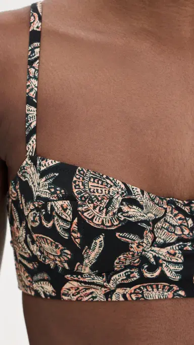Ulla Johnson Zahara Bikini Top Jasper S | Thumbnail 6 Ulla Johnson Zahara Bikini Top Jasper S | Thumbnail 6