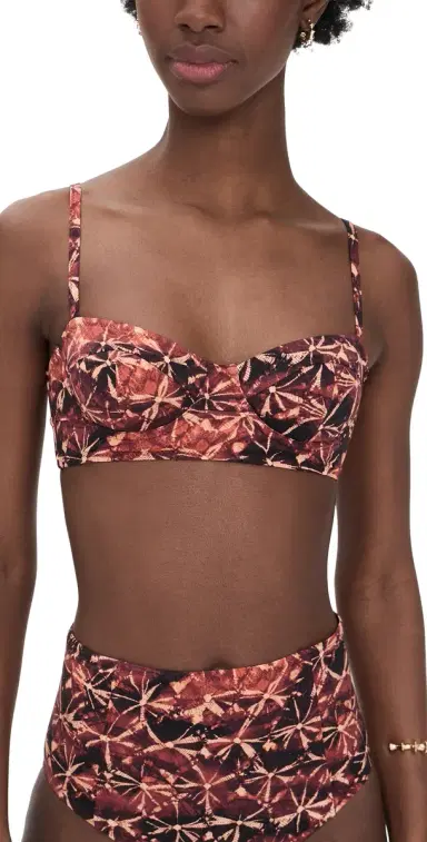 Ulla Johnson Zahara Bikini Top Sumac L | Thumbnail 1 Ulla Johnson Zahara Bikini Top Sumac L | Thumbnail 1