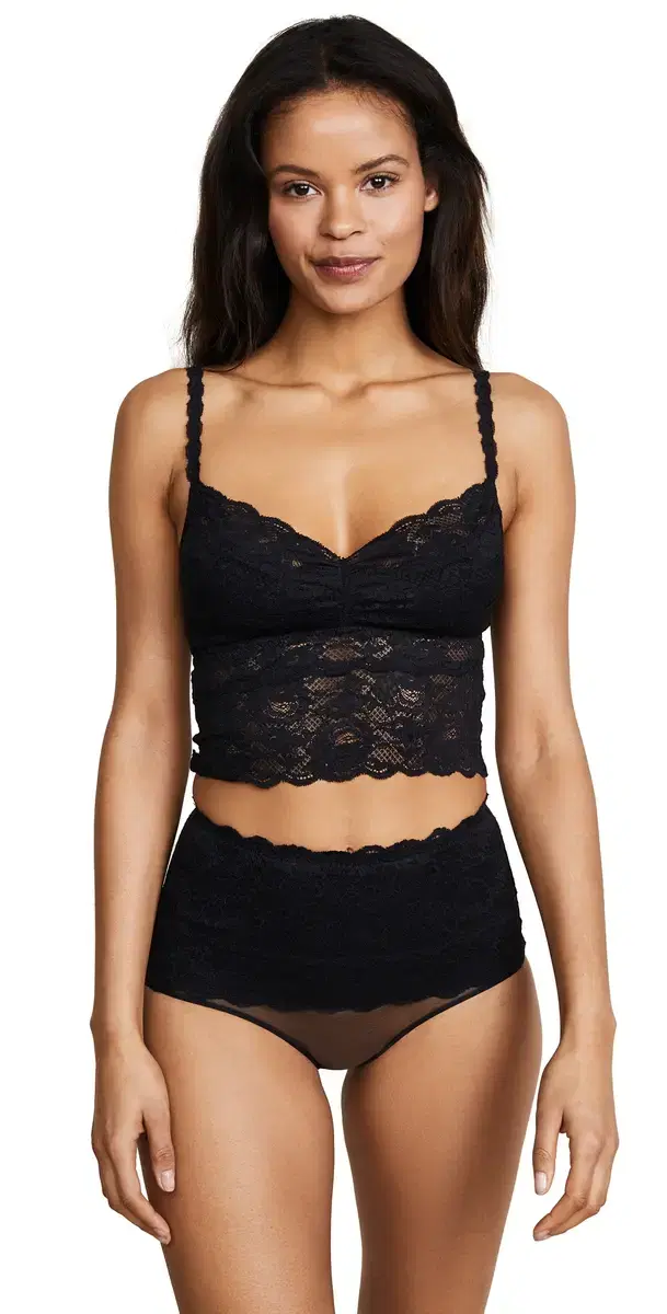 Cosabella Never ay Never Cropped Cami Black