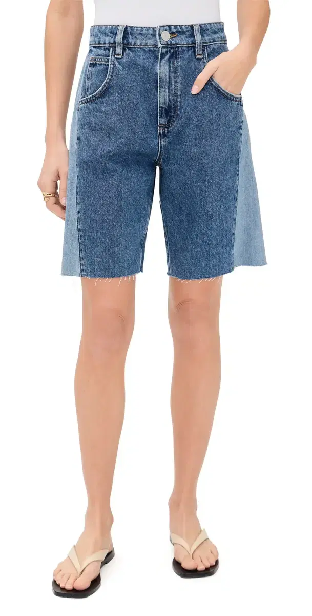 Zoe Shorts Two Tone