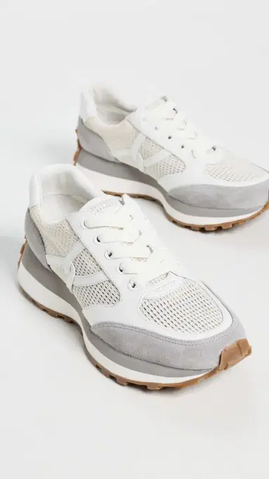 Veronica Beard Valentina Mesh Sneakers Lunar/Lily | Thumbnail 5 Veronica Beard Valentina Mesh Sneakers Lunar/Lily | Thumbnail 5
