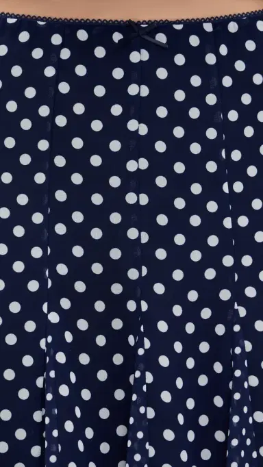 Guizio Mixed Godet Paloma Skirt | Thumbnail 6
