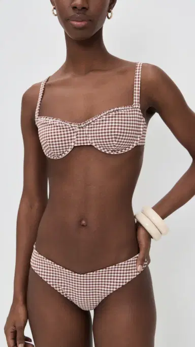 Onia Chiara Bikini Bottoms Cappuccino/Egret | Thumbnail 5 Onia Chiara Bikini Bottoms Cappuccino/Egret | Thumbnail 5